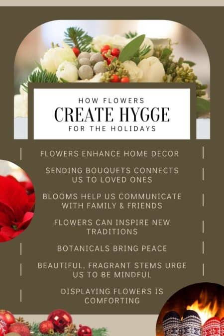 How flowers create hygge for the holidays